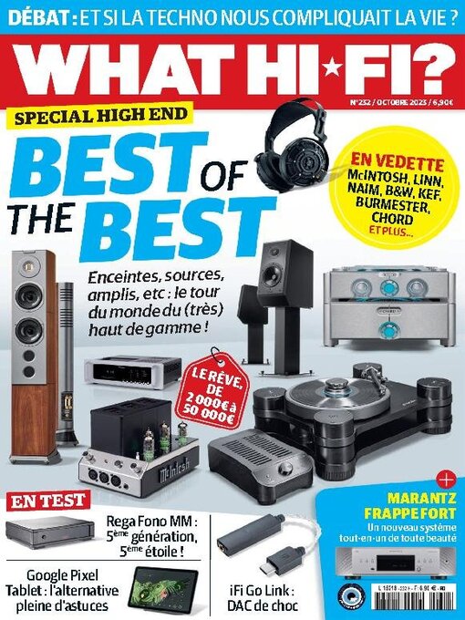 Title details for What Hifi France by MEDIARECLAME - Available